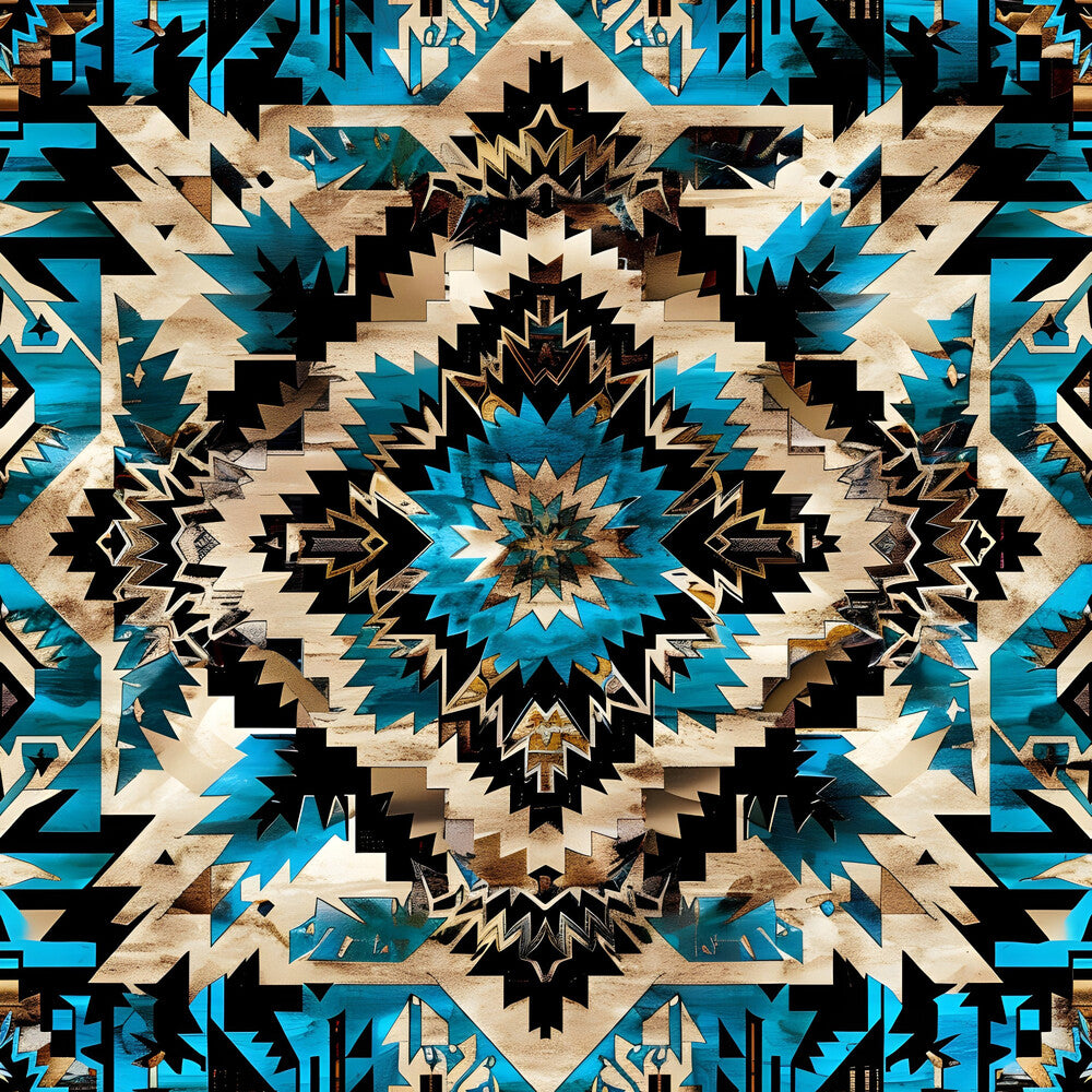 Aztec Turquoise Fat Quarter Bundle