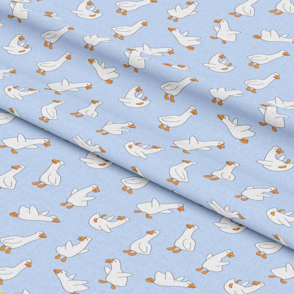 Silly Goose Pattern 1 Quilting Cotton Fabric