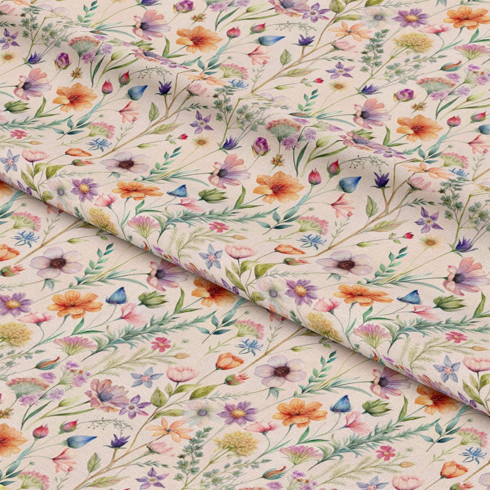 Whispering Wildflowers Pattern 2 Quilting Cotton Fabric