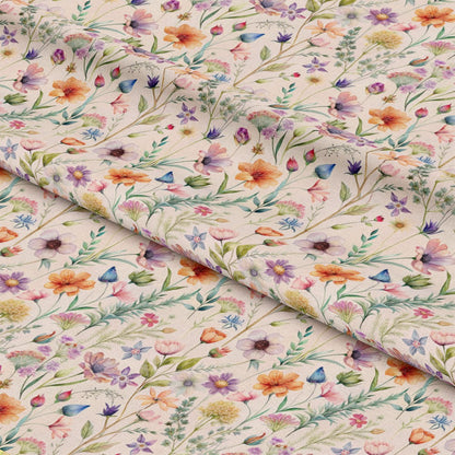 Whispering Wildflowers Pattern 2 Quilting Cotton Fabric