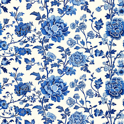 Blue Vintage China Fat Quarter Bundle