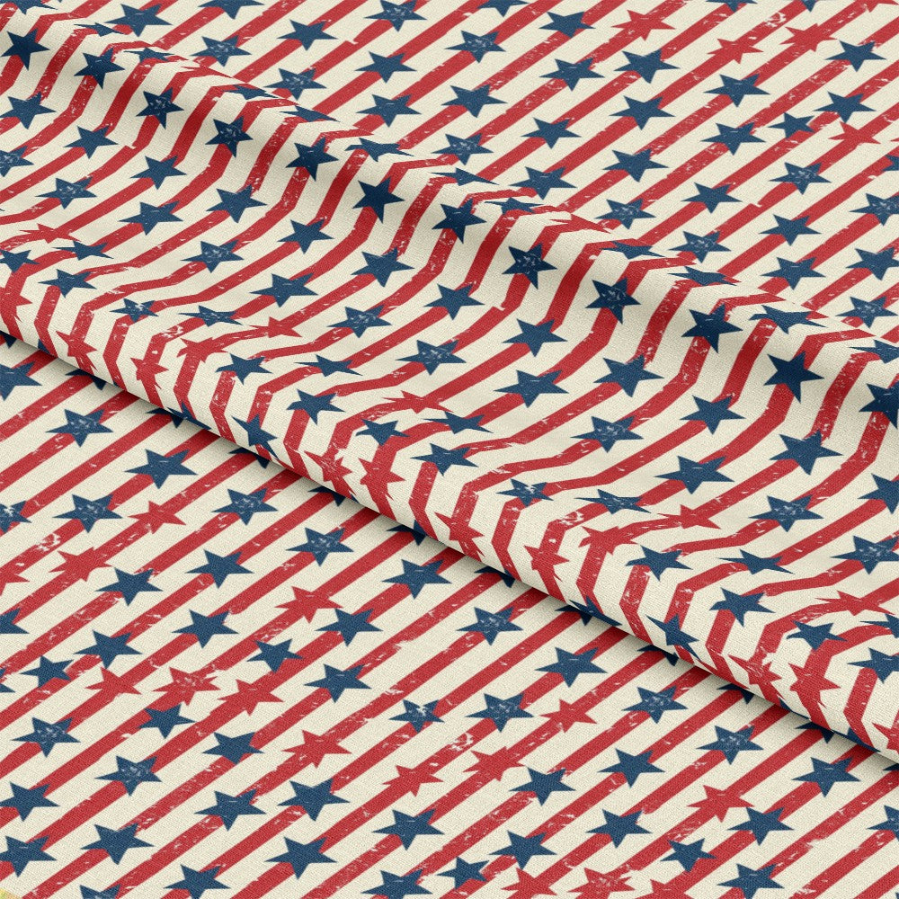 Independence Day Pattern 3 Quilting Cotton Fabric