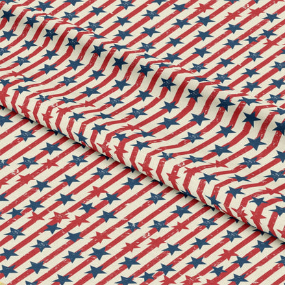 Independence Day Pattern 3 Quilting Cotton Fabric