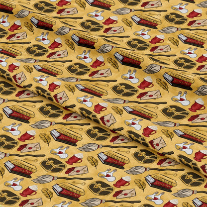 Wizard Magic School Pattern 22 Quilting Cotton Fabric