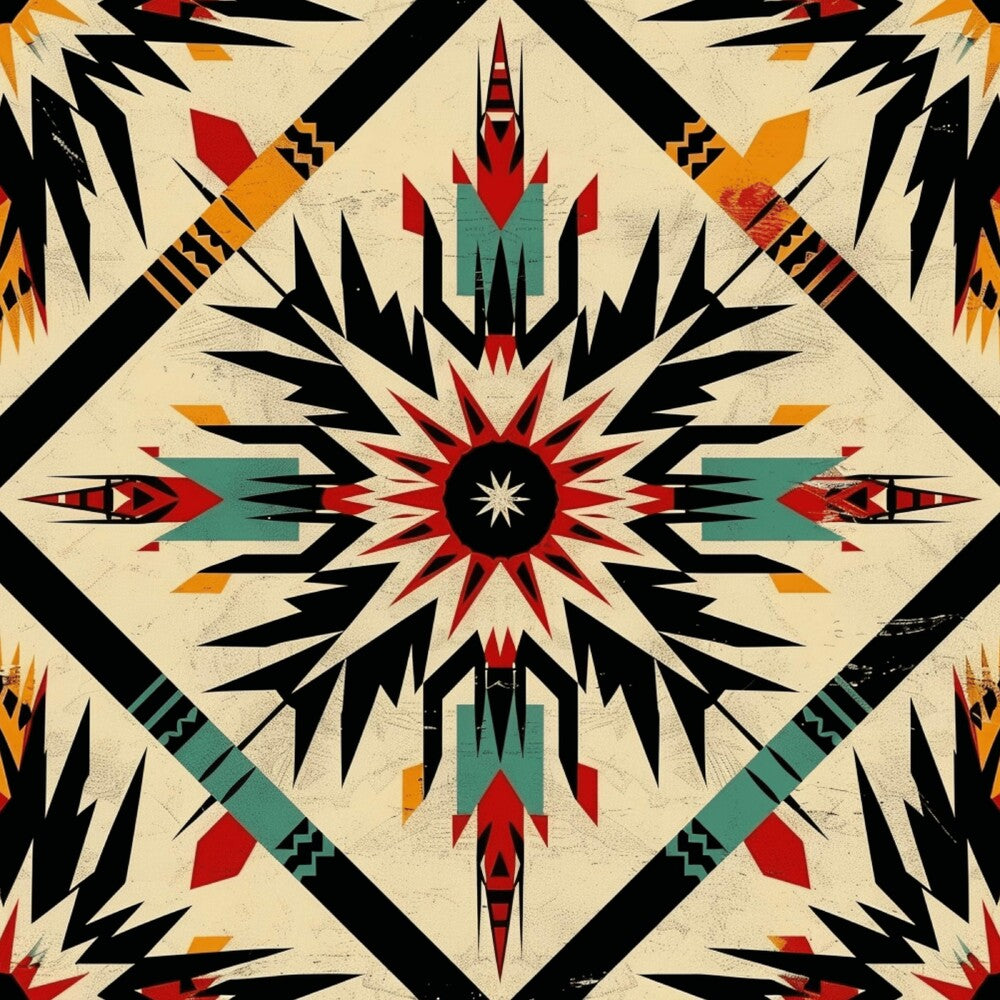 Retro Native American Fat Quarter Bundle