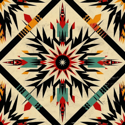 Retro Native American Fat Quarter Bundle