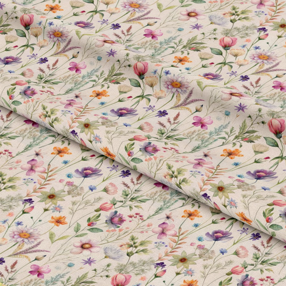 Whispering Wildflowers Pattern 10 Quilting Cotton Fabric