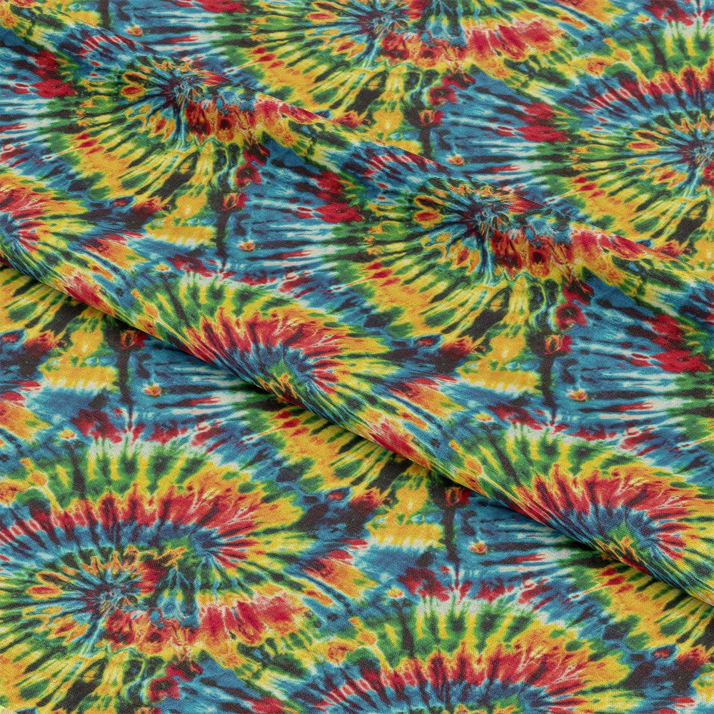 Retro Tie Dye Pattern 9 Quilting Cotton Fabric