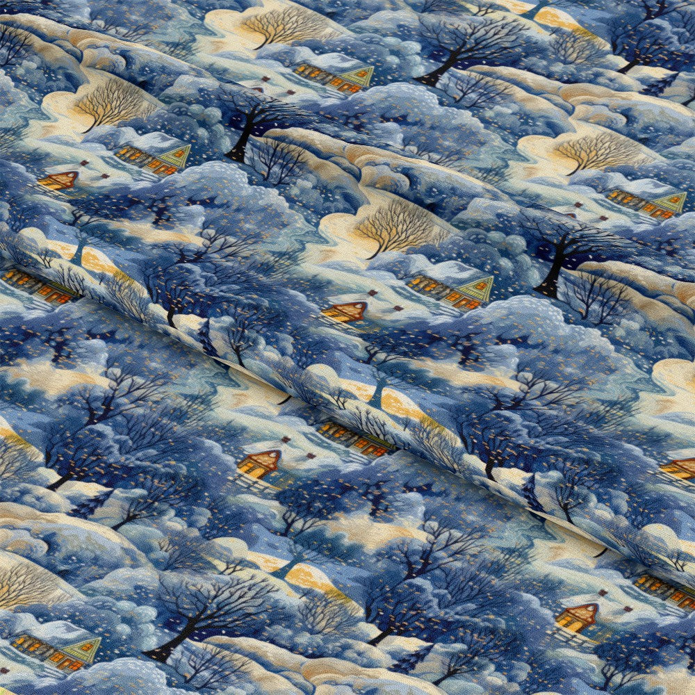 Winter Under the Dawn Pattern 23 Quilting Cotton Fabric