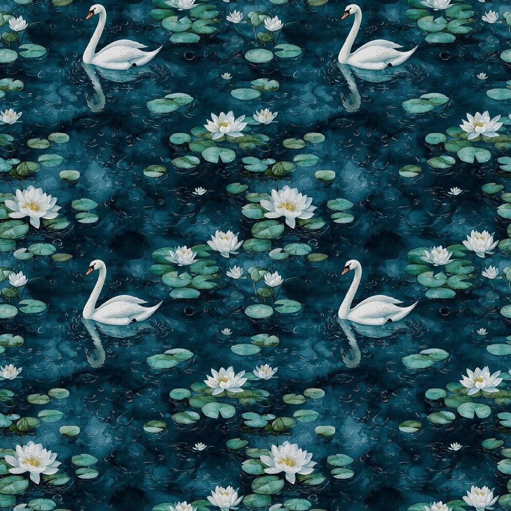 Swan in the Pond Fat Quarter Bundle