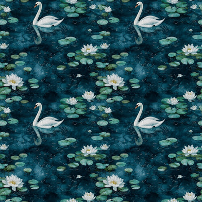 Swan in the Pond Fat Quarter Bundle