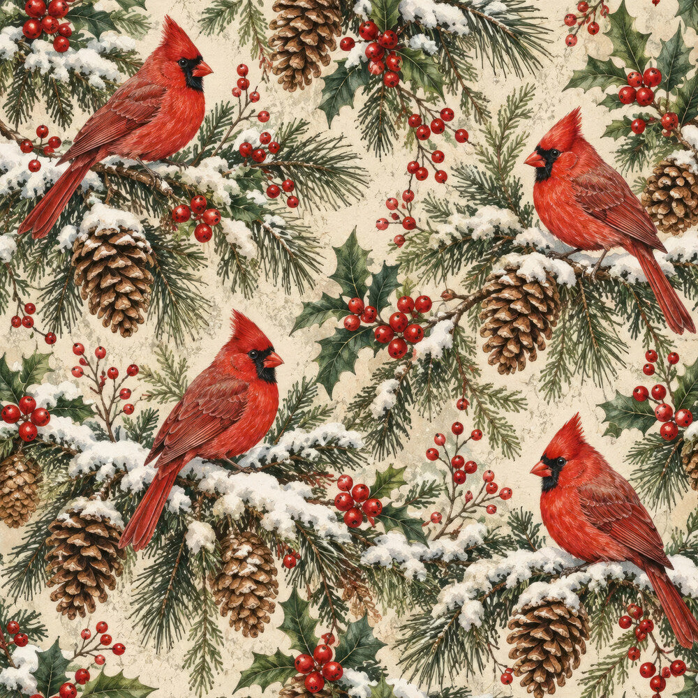 Woodland Christmas Fat Quarter Bundle