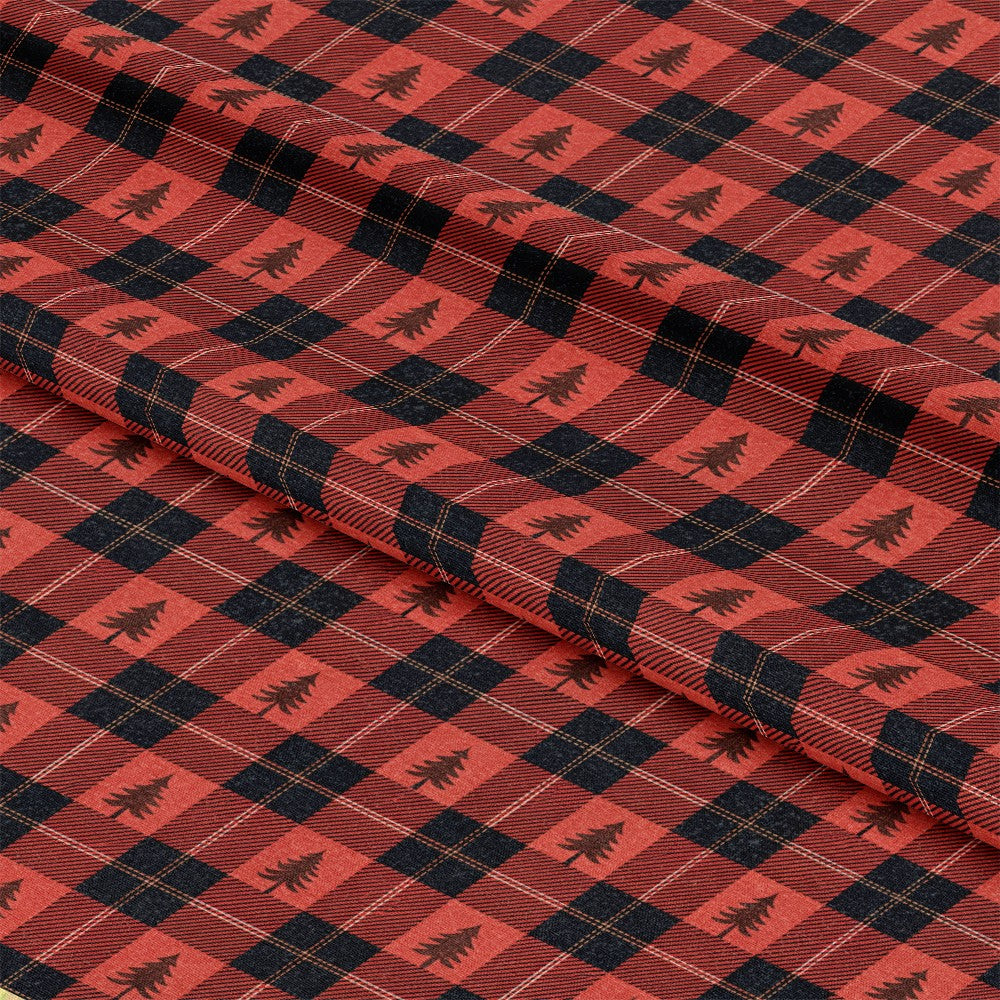 - Classic Red and Black Buffalo Plaid Pattern 5 Quilting Cotton Fabric  
- Red, black  
- Buffalo plaid  
- Checkered  
- Quilting material  
- Cotton textile  
- Yardage fabric  
- Rustic style  
- Traditional design  
- Soft fabric  
- Durable cloth