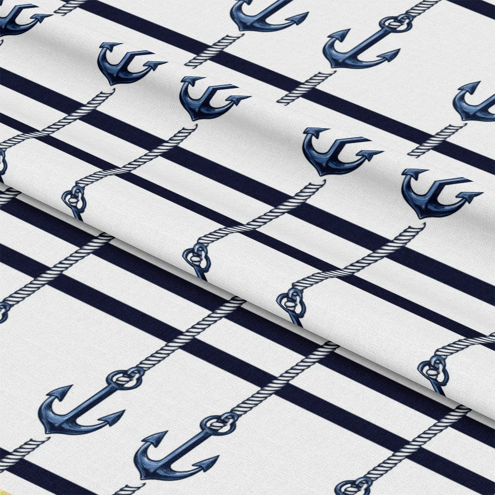 Blue Sailboat Pattern 9 Quilting Cotton Fabric