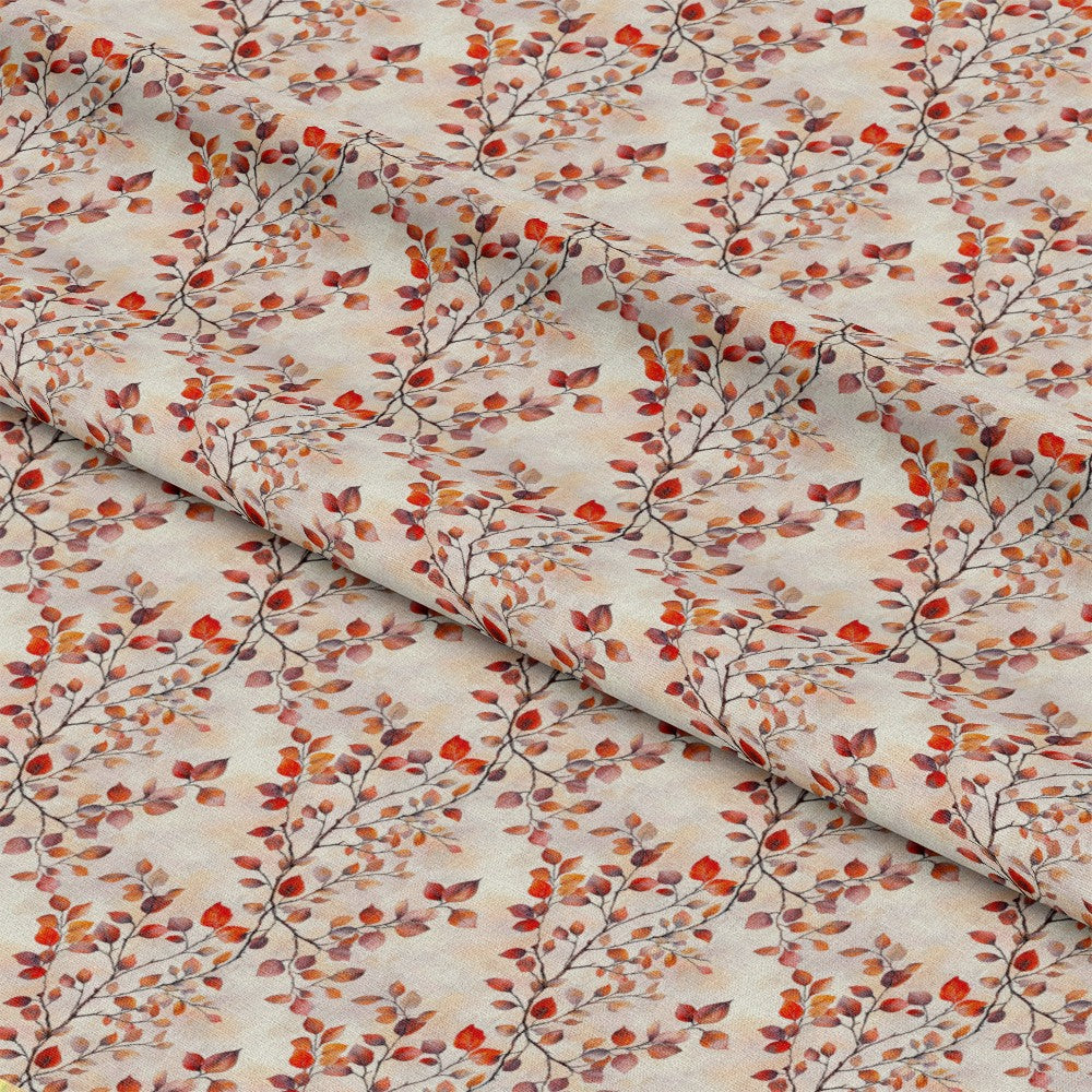 Red Cardinals Pattern 2 Quilting Cotton Fabric