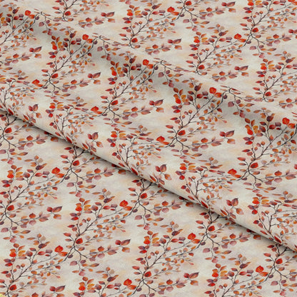 Red Cardinals Pattern 2 Quilting Cotton Fabric