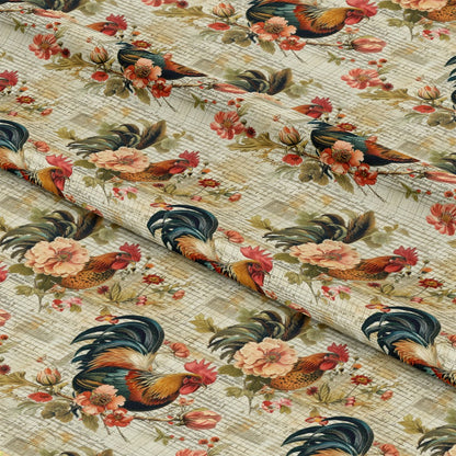 Farm Life Pattern 48 Quilting Cotton Fabric