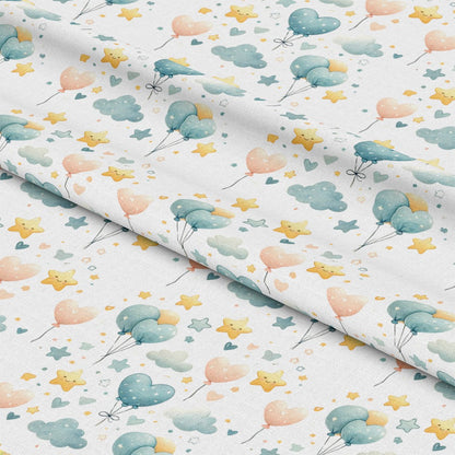 Daisy Teddy Bears Pattern 2 Quilting Cotton Fabric