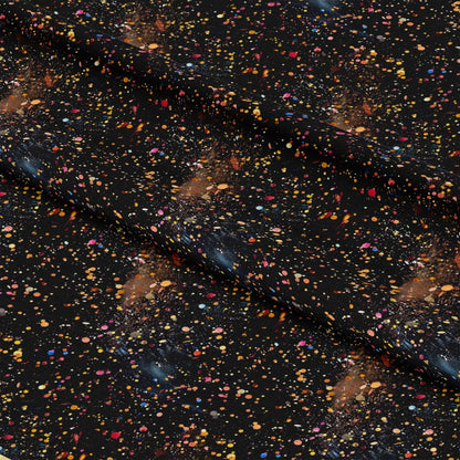 Glitter Paint Splatter Pattern 2 Quilting Cotton Fabric
