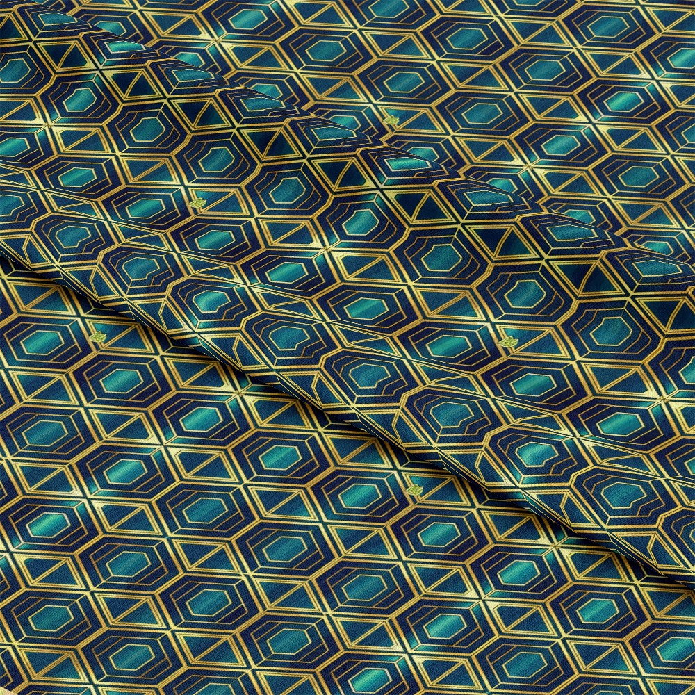 Art Deco Pattern 21 Quilting Cotton Fabric