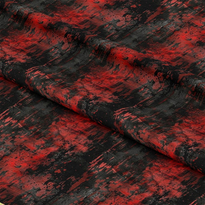 - Red and Black Grunge Pattern 1 Quilting Cotton Fabric  
- Quilting fabric  
- Cotton textile  
- Grunge style  
- Abstract design  
- Distressed texture  
- Red and black colors  
- Artistic fabric  
- Craft material  
- Sewing fabric