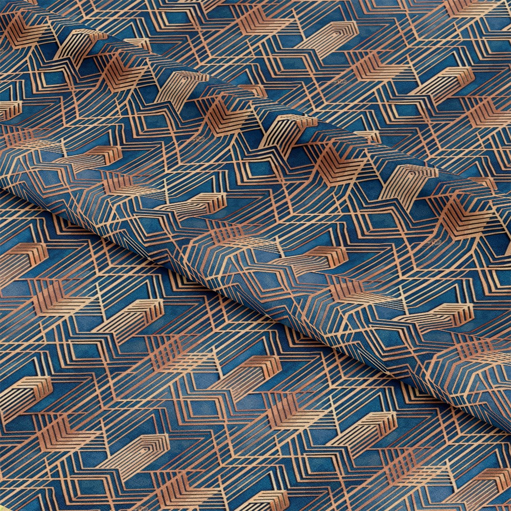 Art Deco Pattern 53 Quilting Cotton Fabric