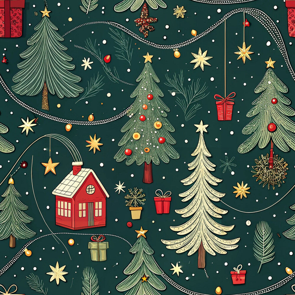 Christmas Tree Lights Fat Quarter Bundle