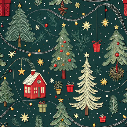 Christmas Tree Lights Fat Quarter Bundle