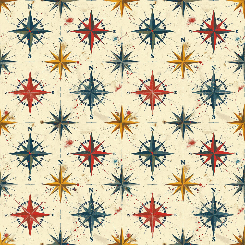 Classic Compass Rose Fat Quarter Bundle