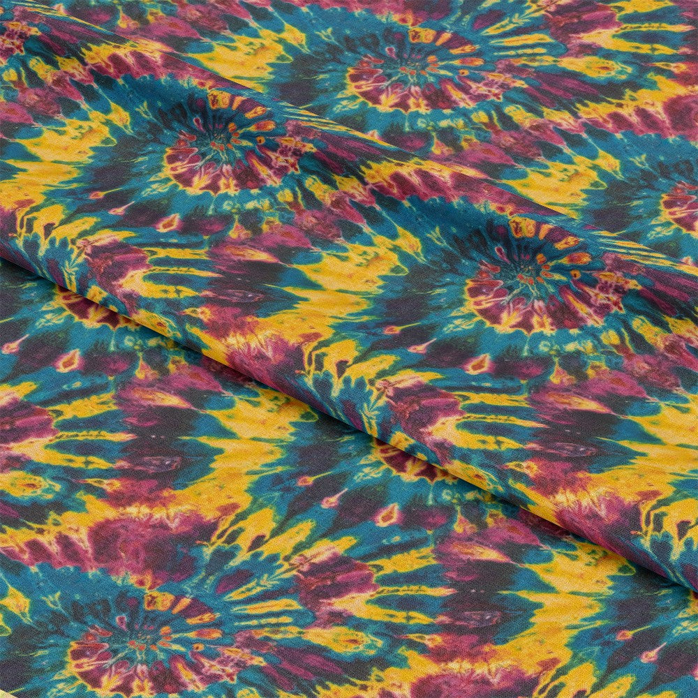 Retro Tie Dye Pattern 7 Quilting Cotton Fabric