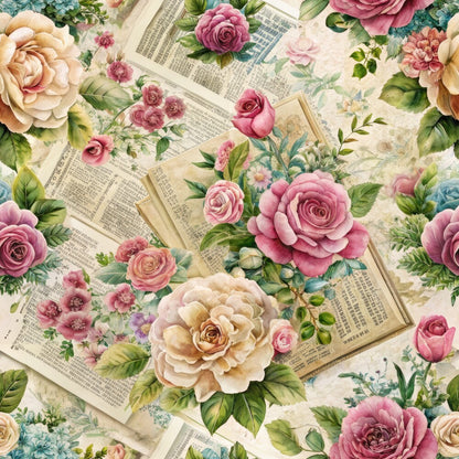 Floral Ephemera Fat Quarter Bundle