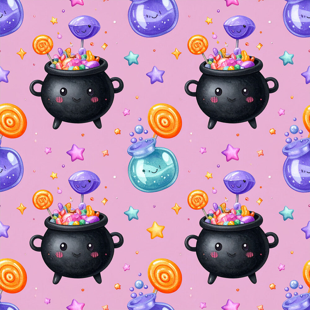 Magical Cauldrons And Potions Fat Quarter Bundle