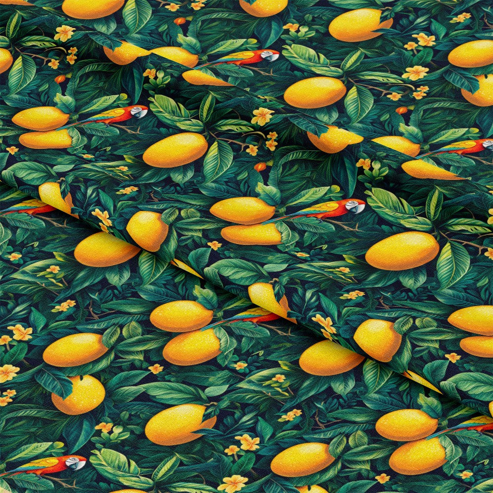 Mango In The Wild Pattern 2 Quilting Cotton Fabric