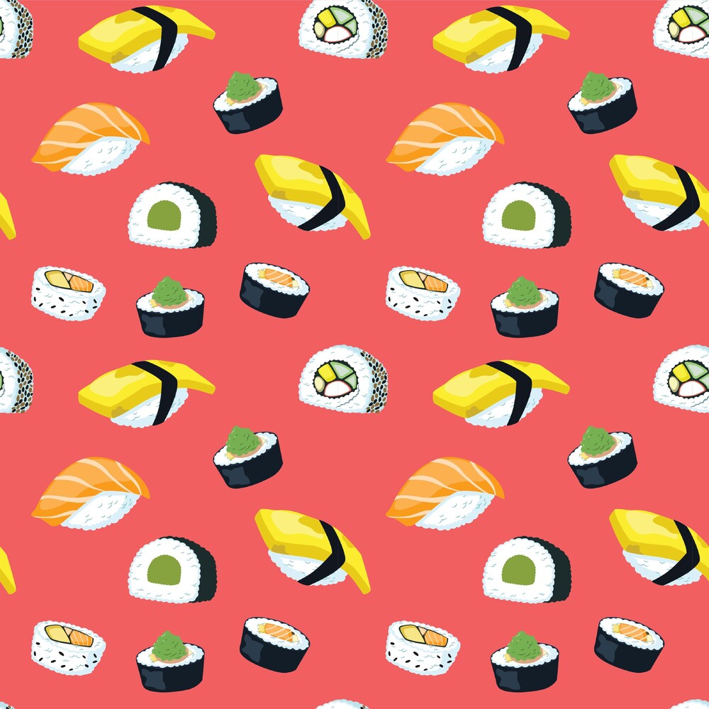 My Favorite Sushi Fat Quarter Bundle