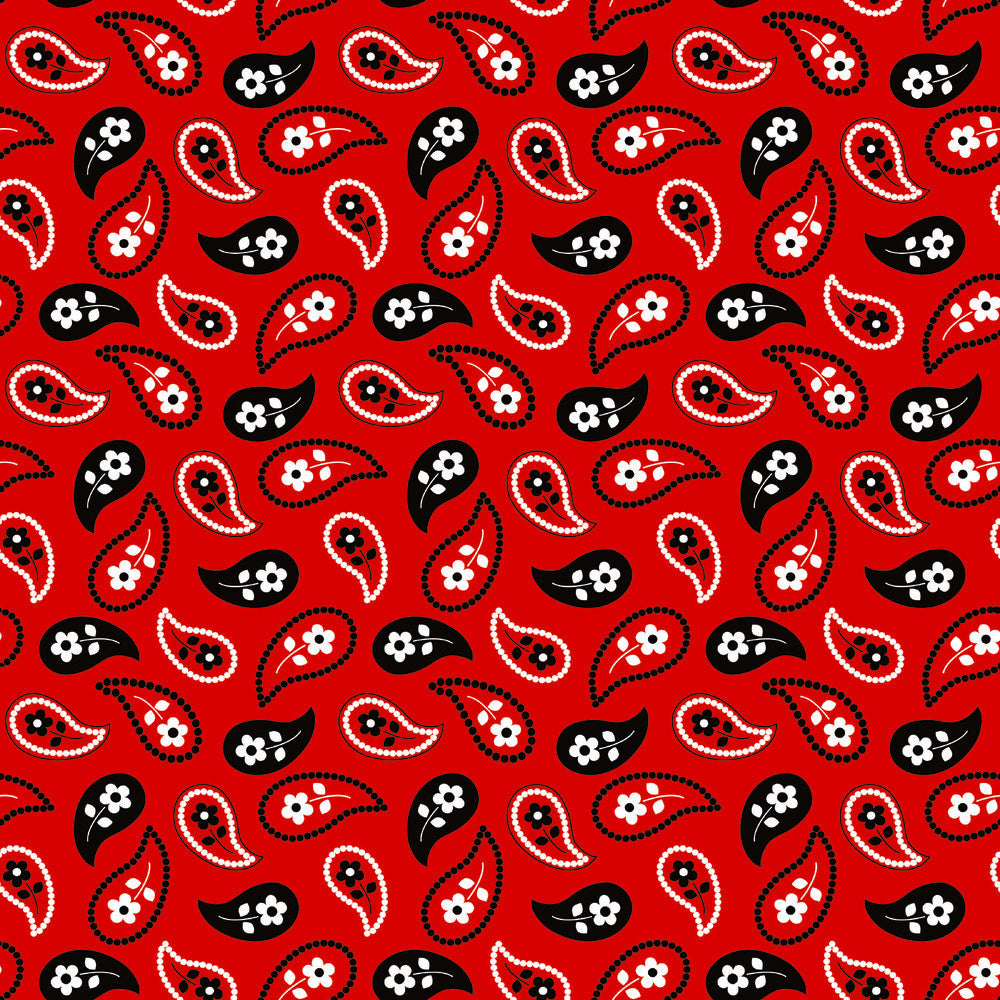 Red Bandana Fat Quarter Bundle