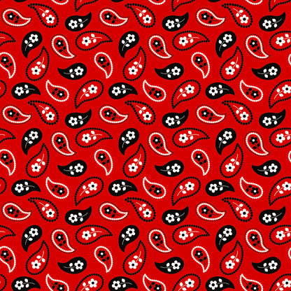 Red Bandana Fat Quarter Bundle