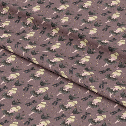 Sweet Ballerina Pattern 5 Quilting Cotton Fabric