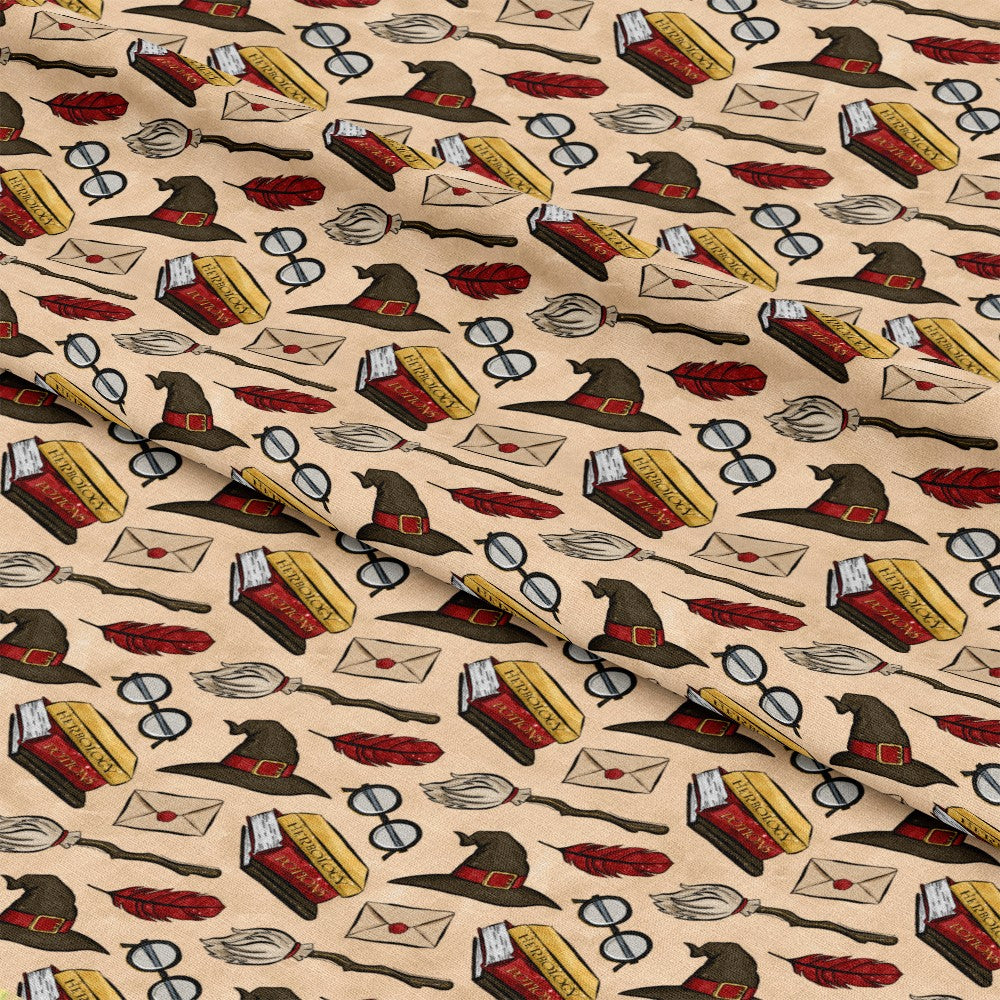 Wizard Magic School Pattern 24 Quilting Cotton Fabric