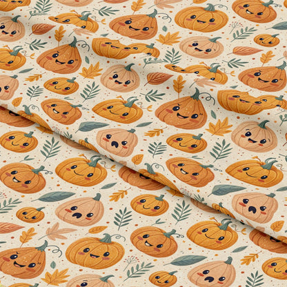 Retro Halloween Pattern 17 Quilting Cotton Fabric