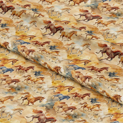 Wild Horses Pattern 16 Quilting Cotton Fabric