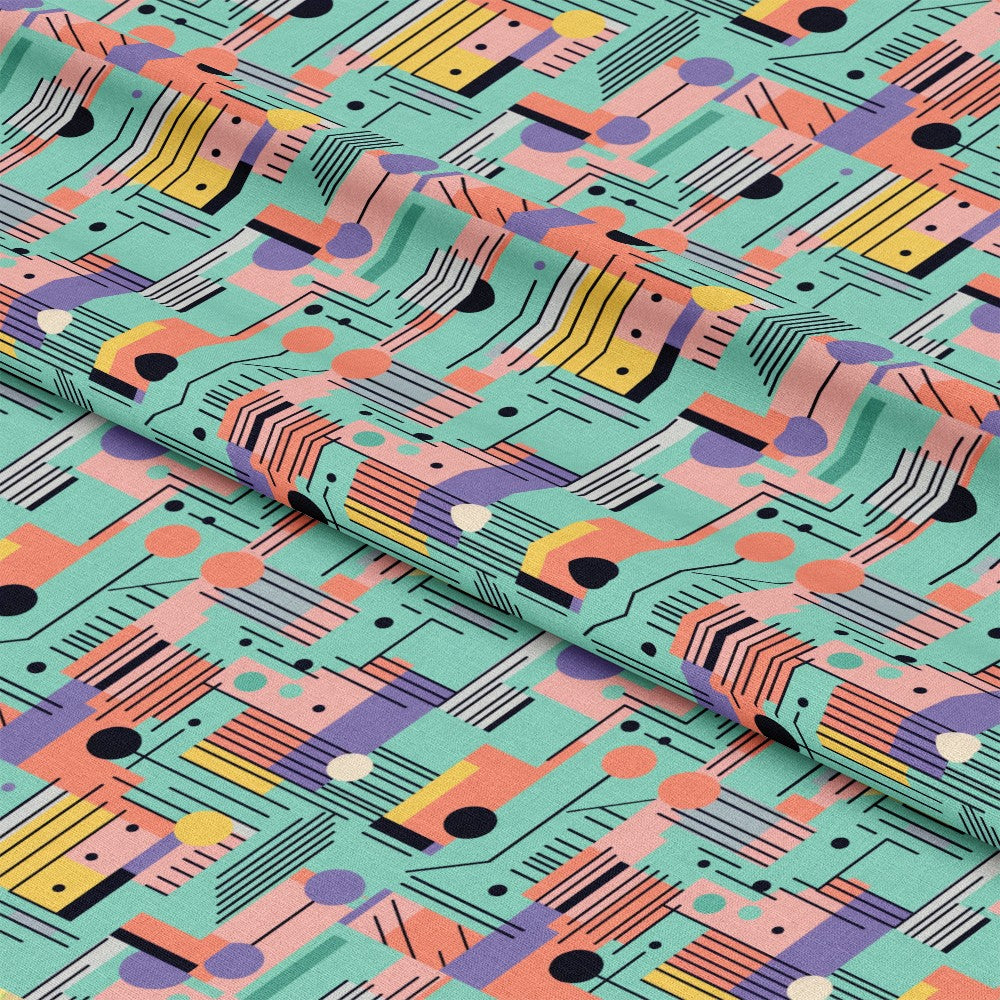 Groovy Boho Hippie Pattern 5 Quilting Cotton Fabric