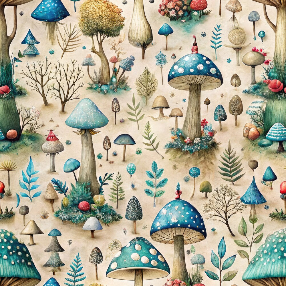 Mushroom Fairyland Fat Quarter Bundle
