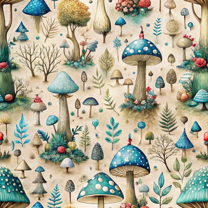 Mushroom Fairyland Fat Quarter Bundle