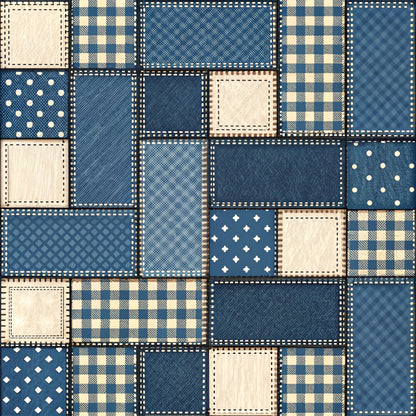 Denium Patchwork Fat Quarter Bundle