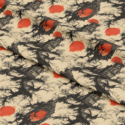 Blood Moon Manor Pattern 6 Quilting Cotton Fabric