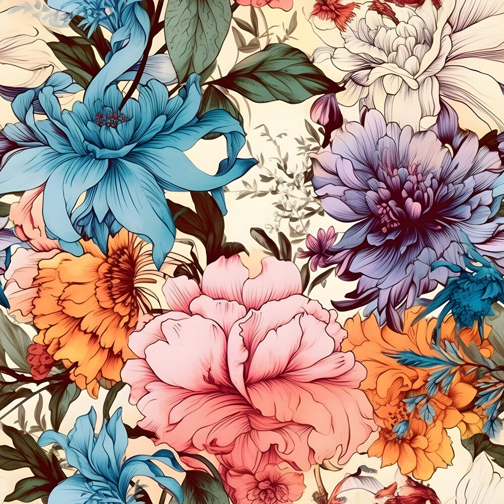 Tropical Art Florals Fat Quarter Bundle