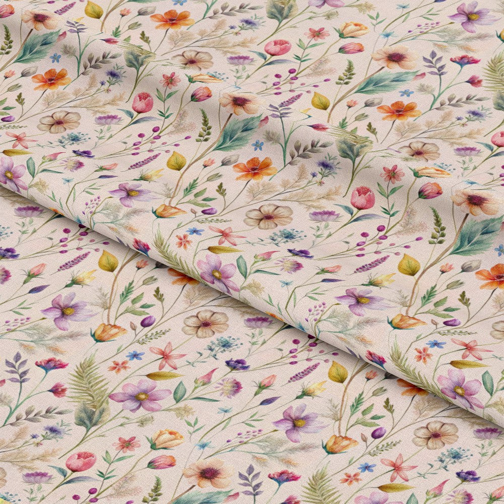 Whispering Wildflowers Pattern 4 Quilting Cotton Fabric