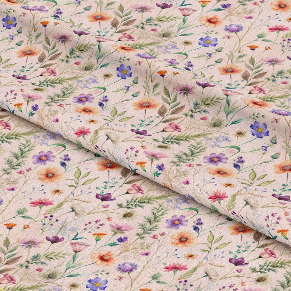Whispering Wildflowers Pattern 6 Quilting Cotton Fabric