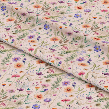 Whispering Wildflowers Pattern 6 Quilting Cotton Fabric