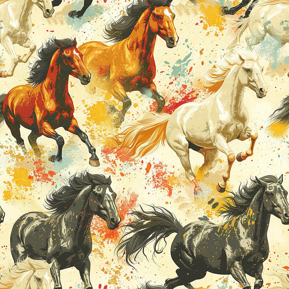 Horse Parade Fat Quarter Bundle